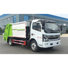 Veículo de saneamento de lixo comprimido de Dongfeng de 8 vias